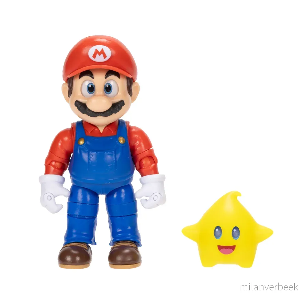 Super Mario Galaxy Movie - Figures 12 cm Wave 1 - Mario - Red - Mario v:1539768