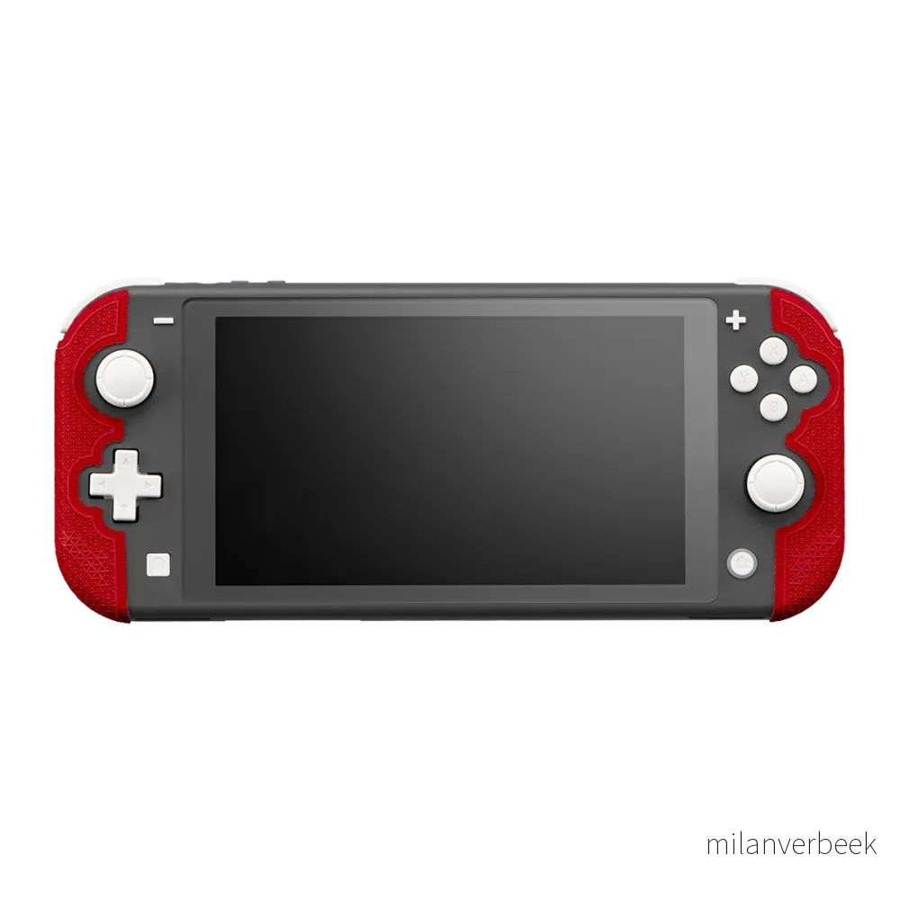 Lizard Skins DSP Controller Grip for Switch Lite Crimson Red – Nintendo Switch – Crimson Red – Engelsk – Standard v:8625282