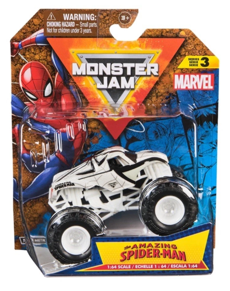 Monster Jam – 1:64 Marvel Single Packs – The Amazing Spiderman – The Amazing Spiderman – Monster Jam v:8779961