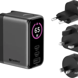 Sandberg – Travel Charger Display – PD65W v:5806885 Sandberg – Travel Charger Display – PD65W v:5806885
