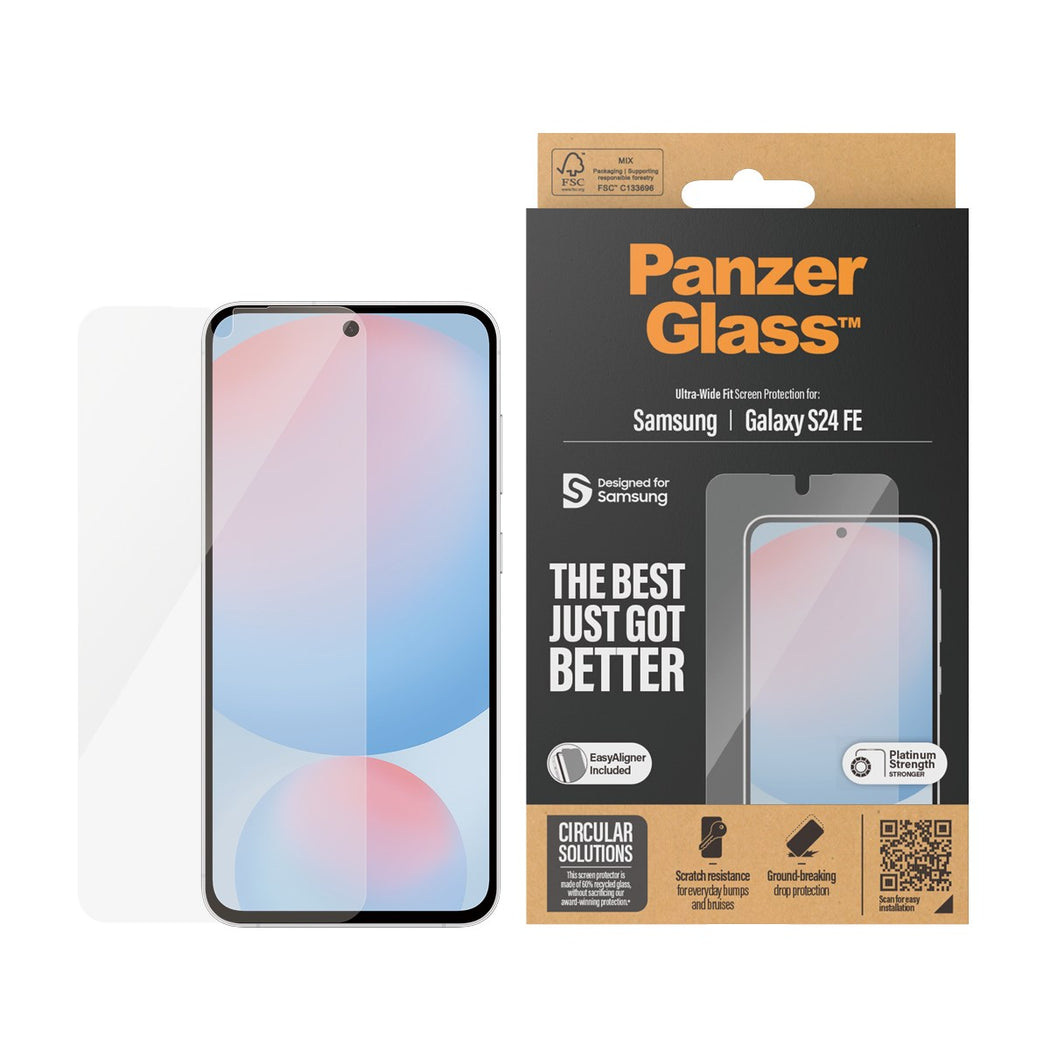 PanzerGlass – Screen Protector – Samsung Galaxy S24 FE – Ultra-Wide Fit v:6207804