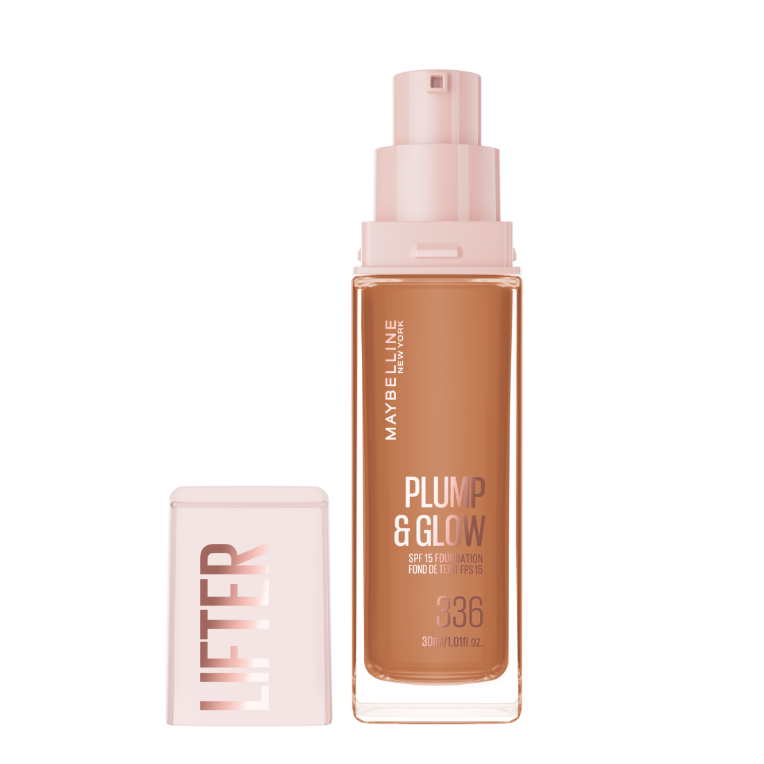Maybelline - Lifter Plump & Glow Foundation 336 - 336 v:5979090