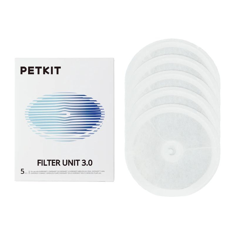 Petkit – Water Fountain Filter 3.0 – 5 Pcs (FILTER3.0-5PCS) v:4498429 Petkit – Water Fountain Filter 3.0 – 5 Pcs (FILTER3.0-5PCS) v:4498429
